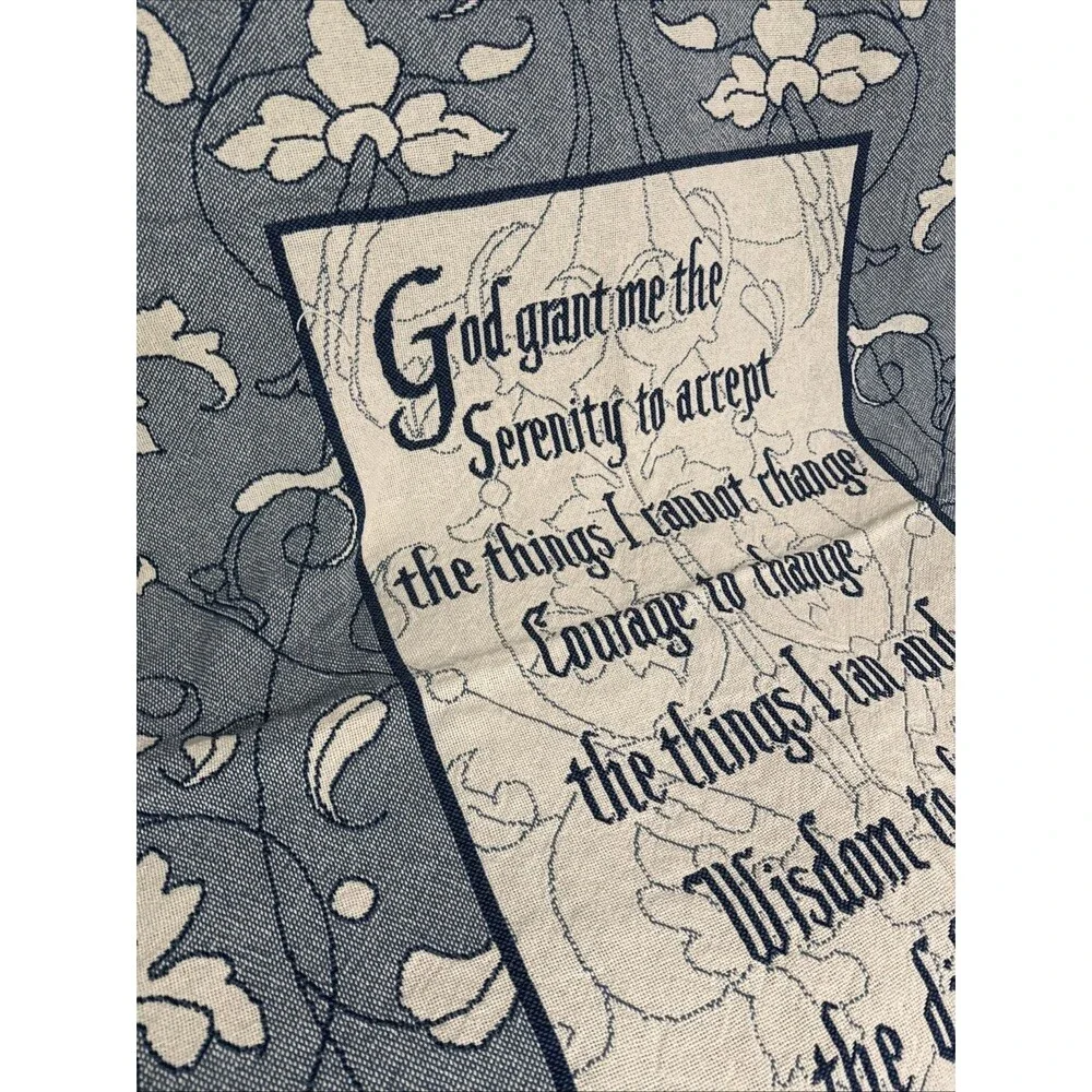 Throw Blanket Serenity Prayer 48